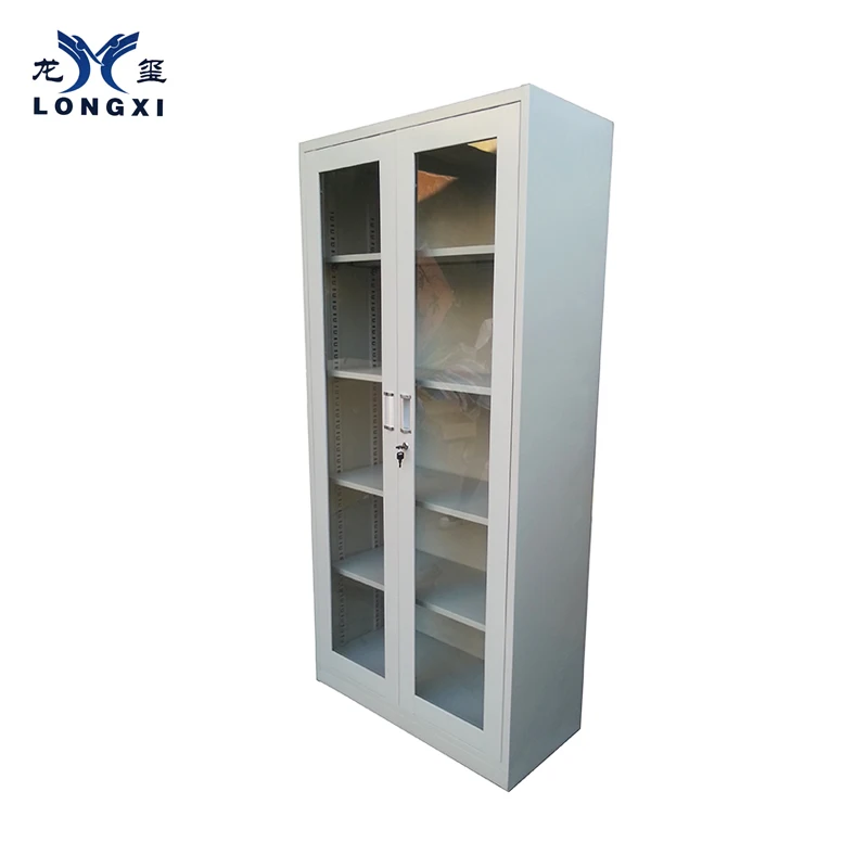 
Customization Accept Oem Excellent Quality Light Grey Steel Lateral 4 Drawer Filing 3 Sections Metal File Cabinets Made In China 