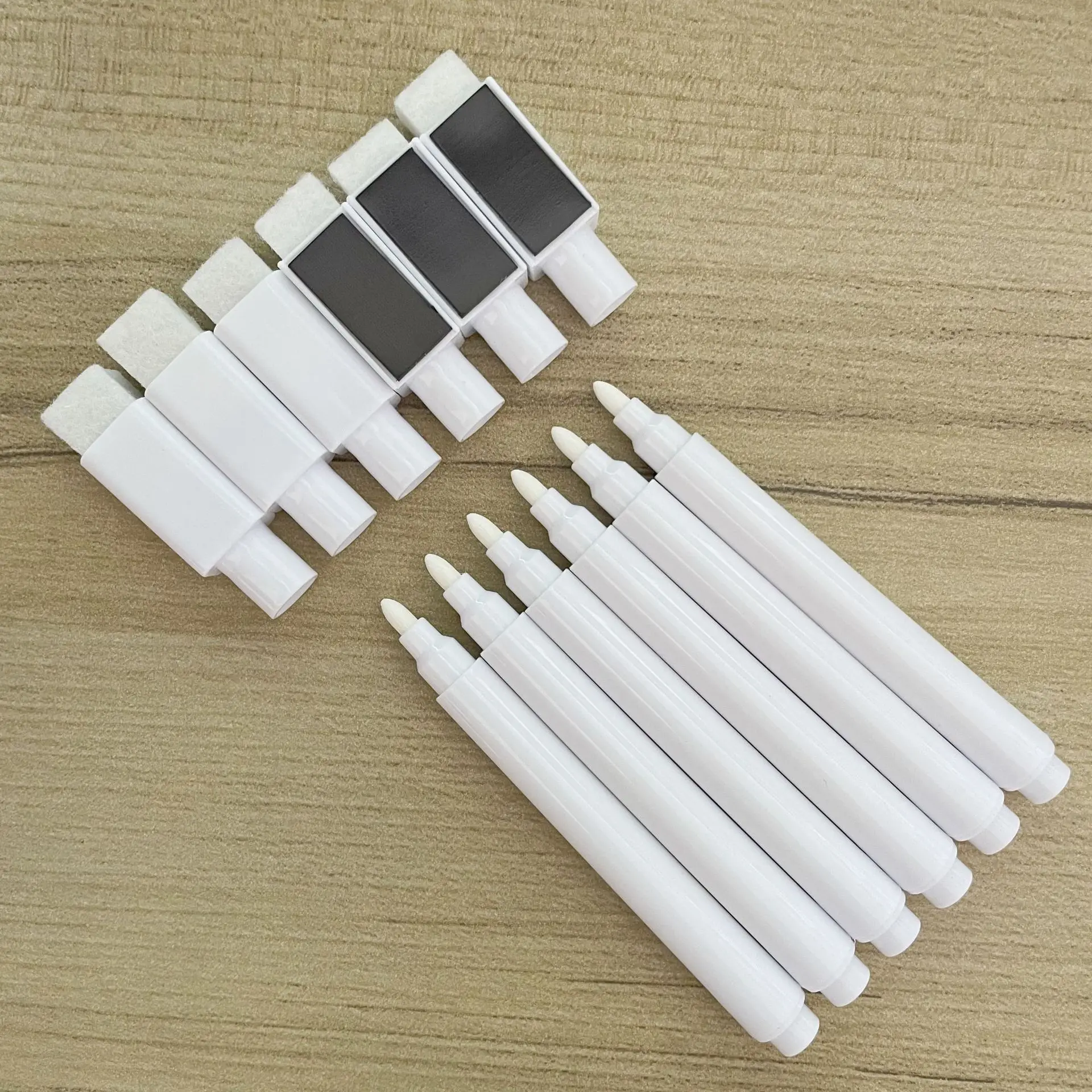 Chalkboard Marker Erasable Liquid Chalk LED Board Writing Pen with Cleaner