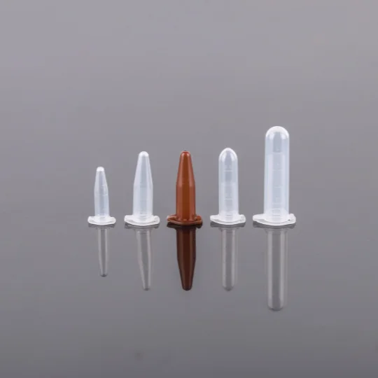 Гнездо лабораторная пластиковая Стерильная прозрачная 0,6 мл Микроцентрифуга