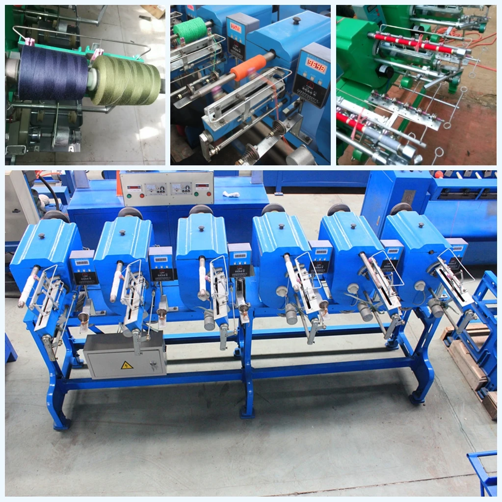 HDPE twine pp rope machine pp yarn filter winding machine