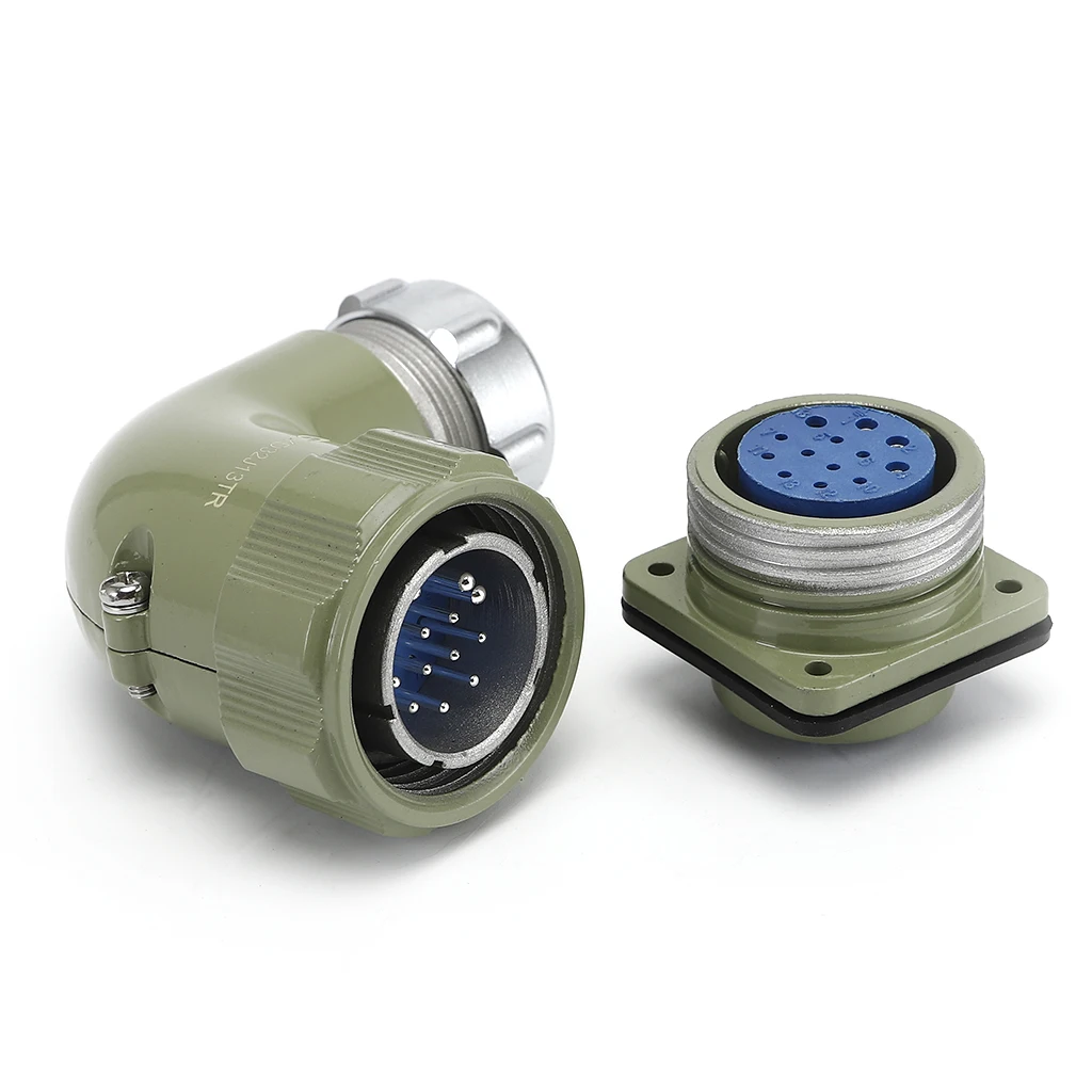 Yd32 Aluminum Shell Multi Core 4pin 8pin 10pin 13pin 19pin Aviation Connector