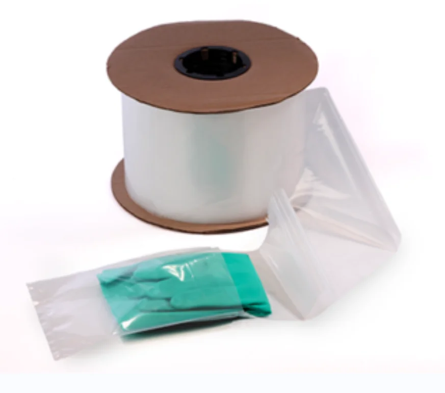 Custom Pre-Opened Perforated Plastic Bags Easy Product Inserting with One Side Open for Manual or Automatic Bagging Machines