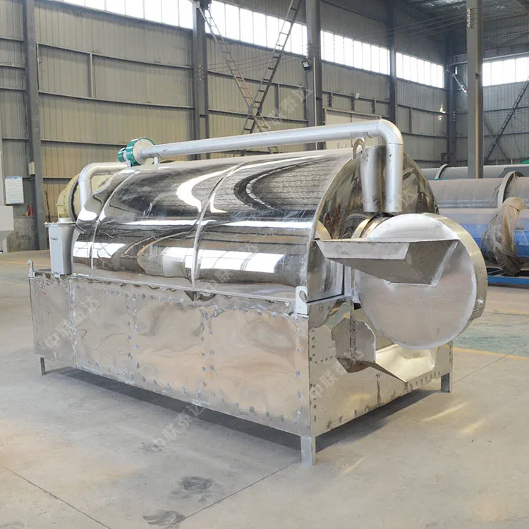 Компактная барабанная сушилка для черных солдат, личинок насекомых, протеин с емкостью 200 кг/ч, Прямая продажа с фабрики