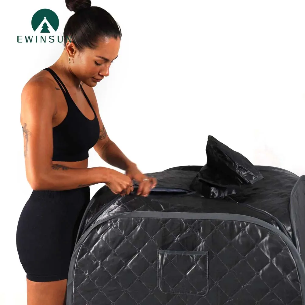 Portable Personal Sauna 1 Person Home Sauna Spa Full Body Steam genera infraspa steam sauna