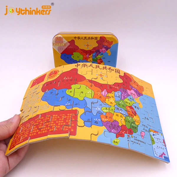 Fairy Tale Jigsaw Puzzle for Kid in a Colorful Tin Box Portable and Educational Puzzle Toy for Imagination and Early Development