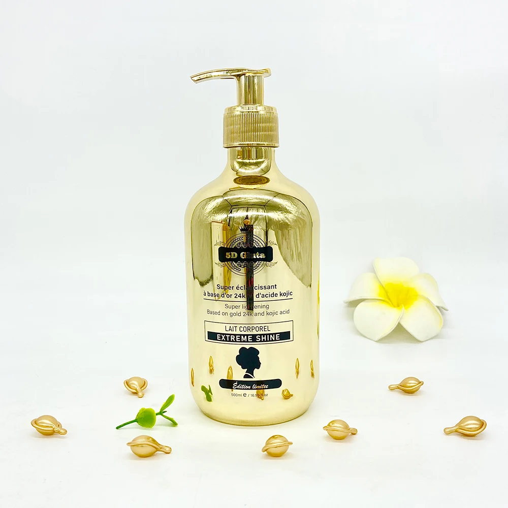 24K kojic acid super lightening in 7 days results body lotion BODY MILK EXTREME SHINE anti aging, smooth skin body milk