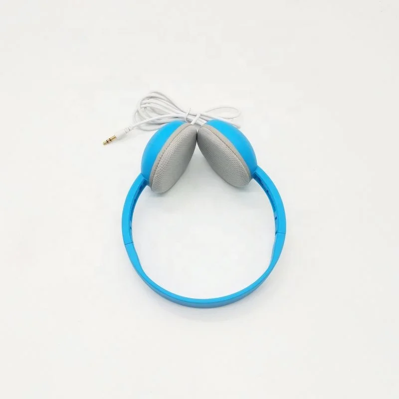 Cute colorful fashional portable stereo headsets wired headsets headphones with custom colors for girls and kids