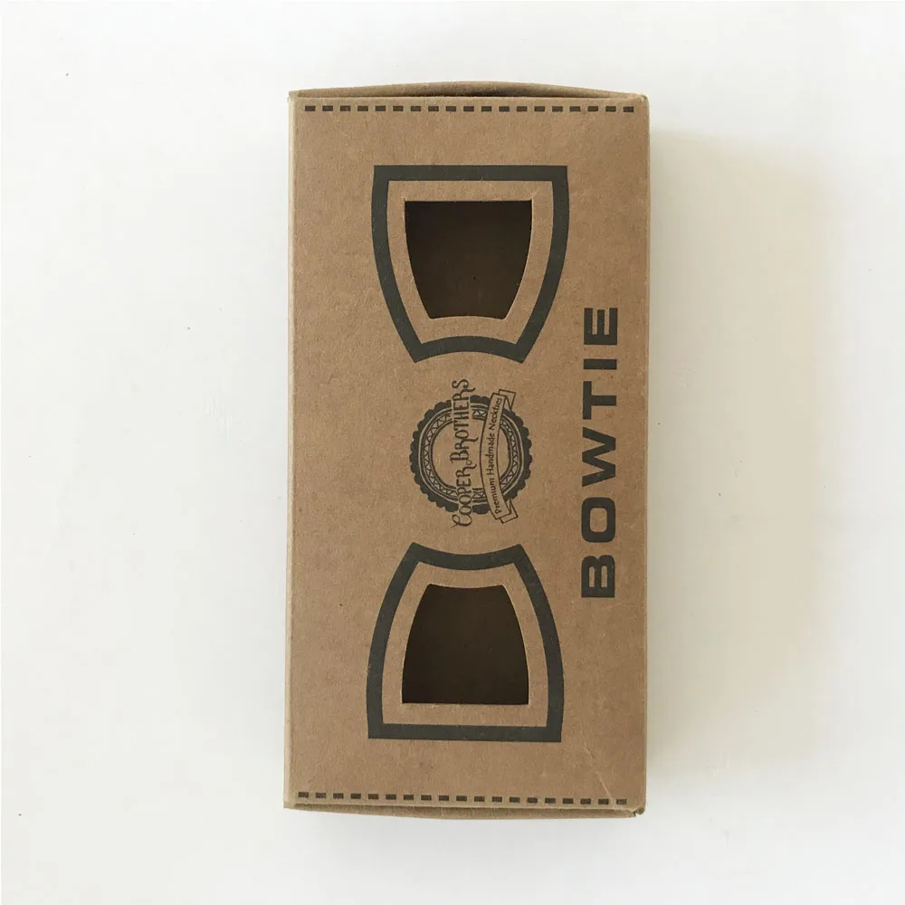 Высококачественная картонная коробка из крафт-бумаги с окошком по заводской цене