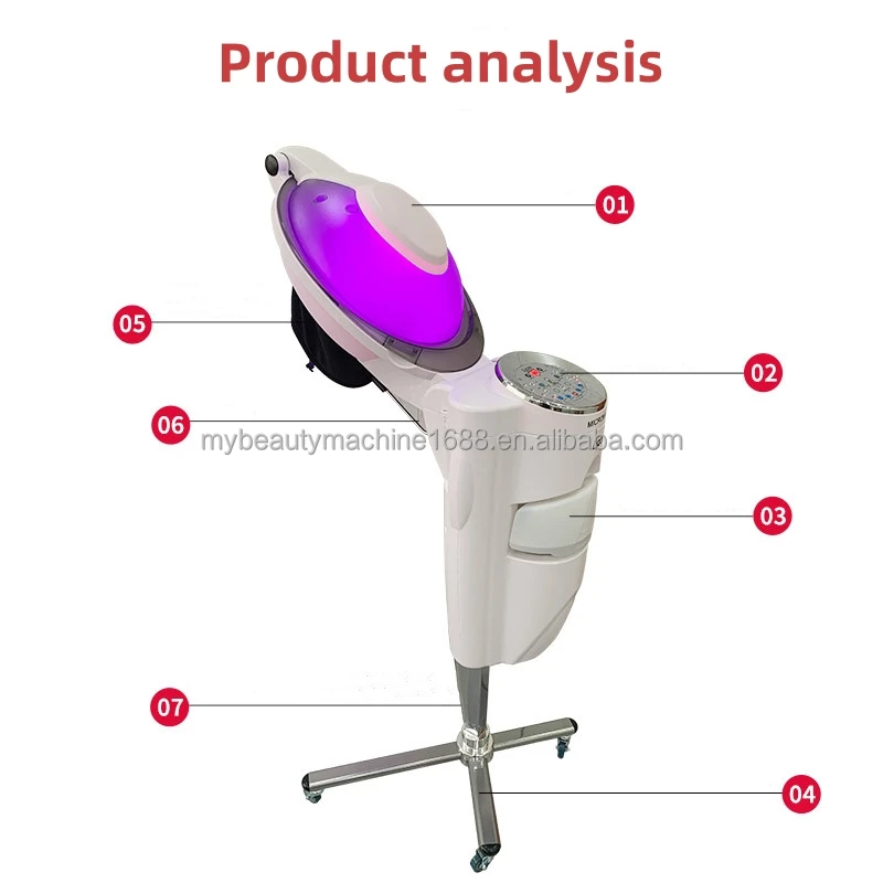 O3 Mist evaporation spa 2024 hair salon equipment