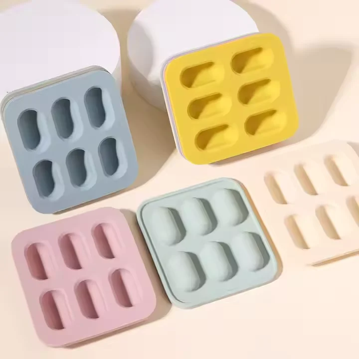 Breastmilk Teething Popsicle Mold , Baby Fruit Food Feeder Teether Tray, Baby Food Maker, Ice Cube Tray