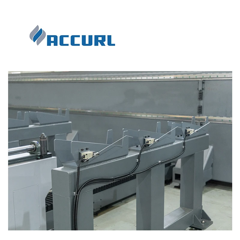 ACCURL Affordable Tubeline 10000W Fiber Laser Pipe Cutting Machine / Fiber Laser Cutter Tube