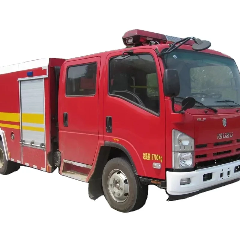 Низкая цена новый пожарный насос ISUZU монитор воды мини-пожарный грузовик для продажи