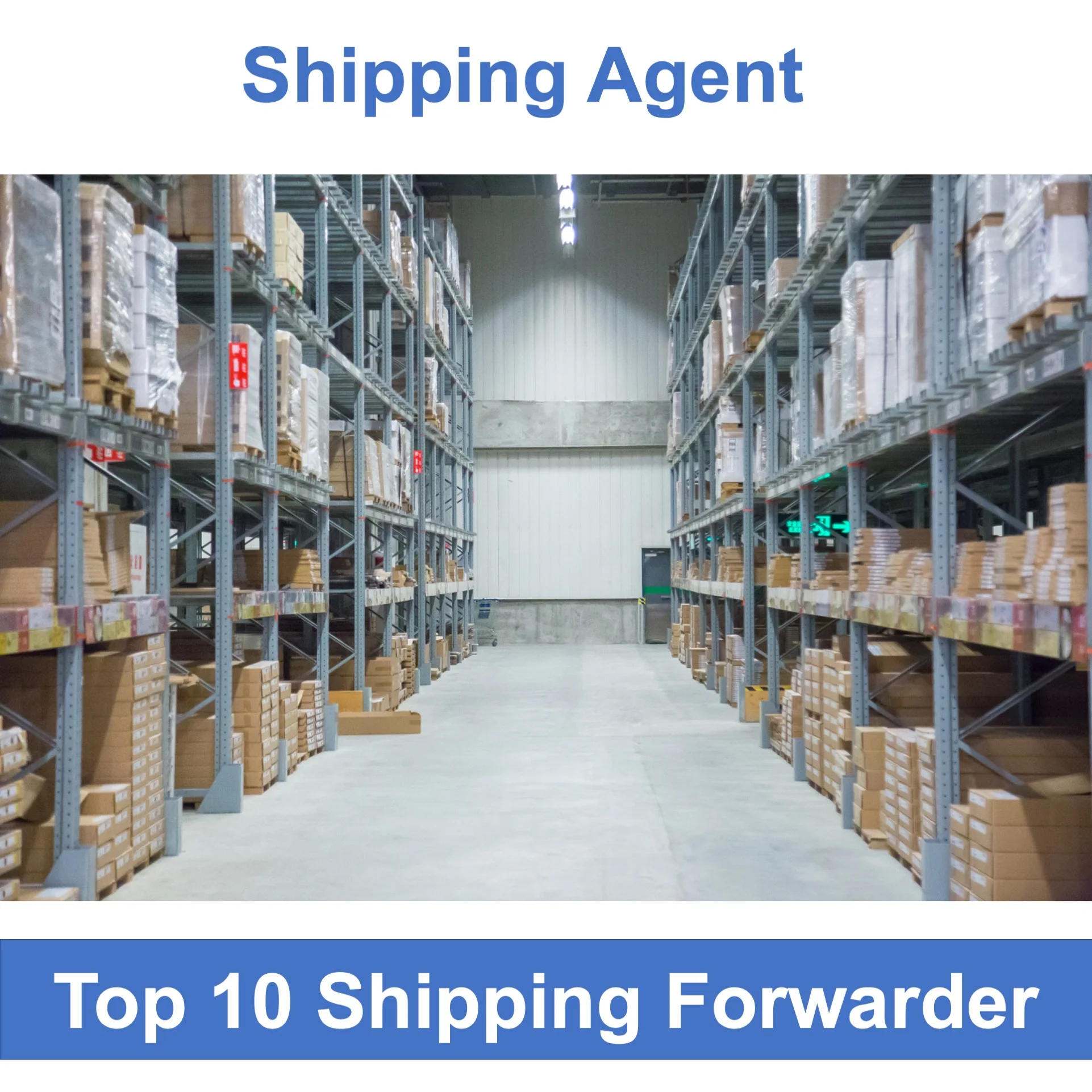 Highly rated International freight forwarding express from China provides door-to-door warehousing services by air/sea