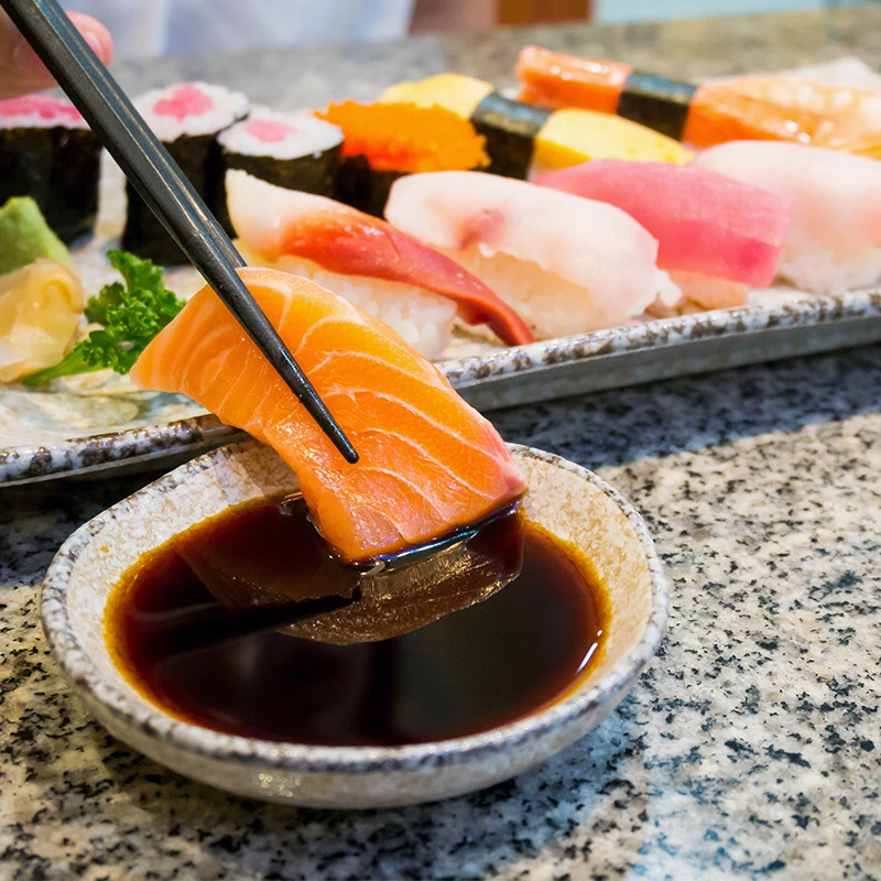 
500ml OEM Service Halal Japanese Soy Sauce for Sushi 