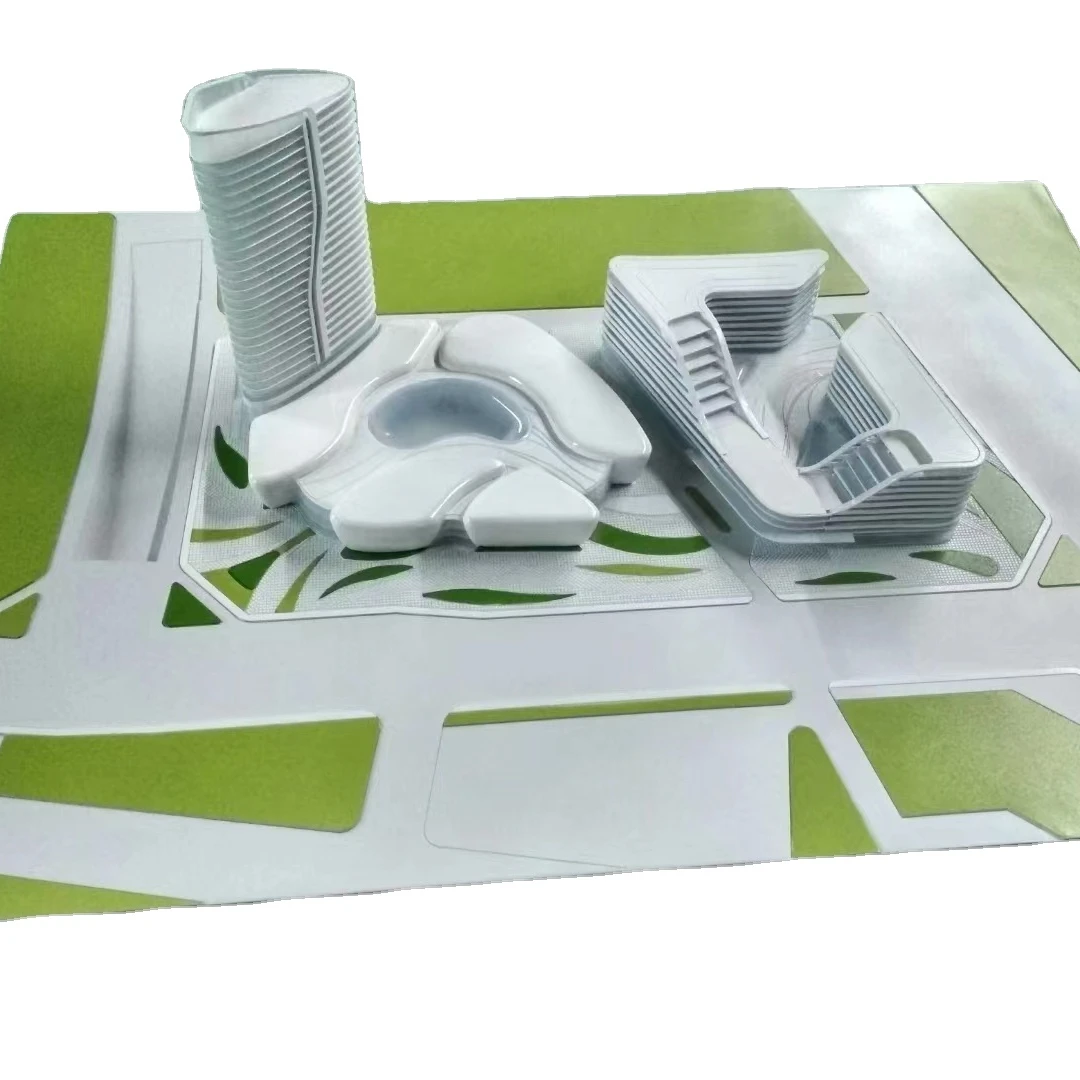 Manufacturers supply architectural models building miniature sand table model making real estate sales sand table