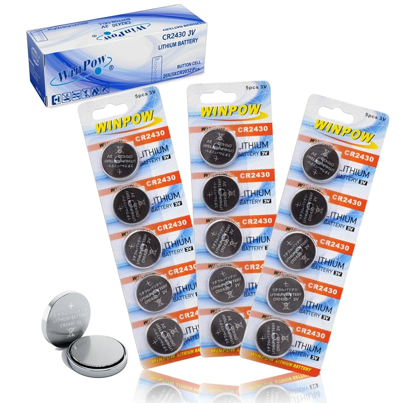 CR2430 3V Lithium Battery Factory Direct CR2032 CR2450