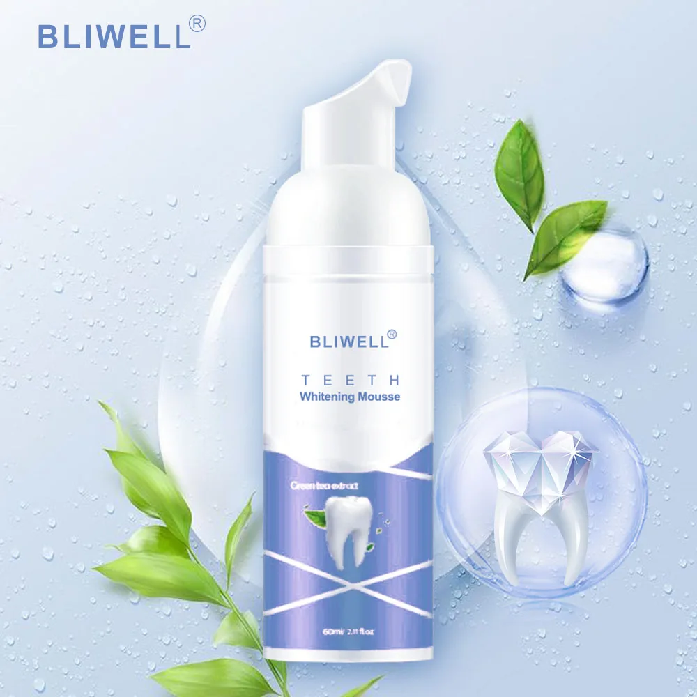 
60ml toothpaste dispenser /Natural Whitening Mousse Toothpaste 