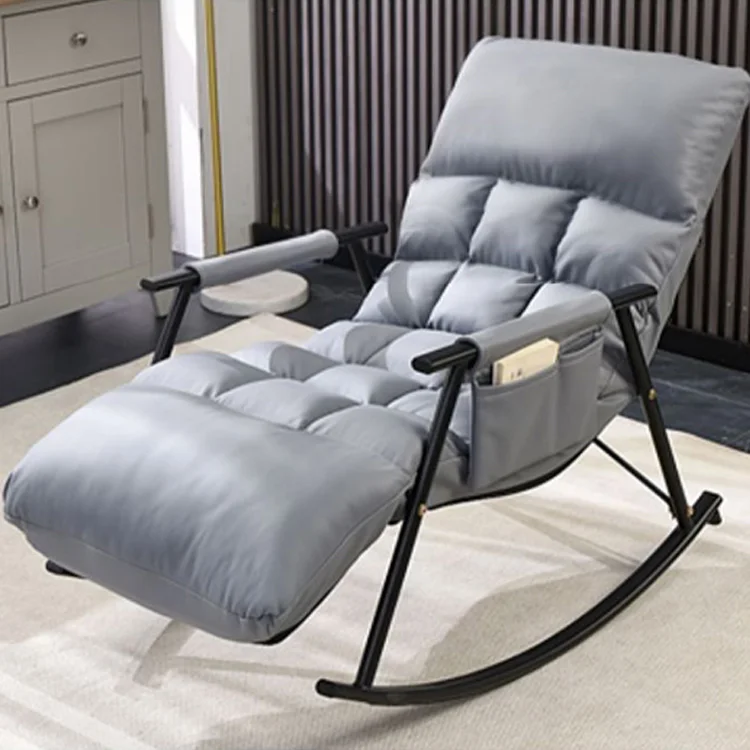 Light luxury adult rocking chair replacement parts camp folding rocking chair
