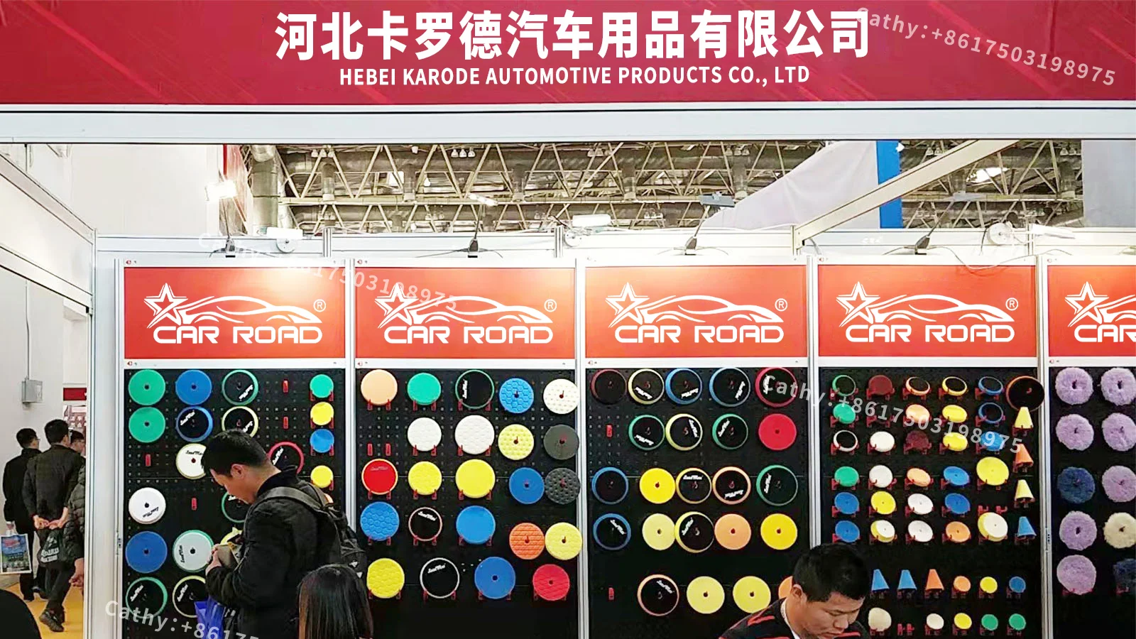 CARROAD 3/5/6/7 inch Buffing Pad Grid Foam Pad for Auto Buffer Polisher Compounding Polishing Waxing For DA/RO/GA Car Polisher