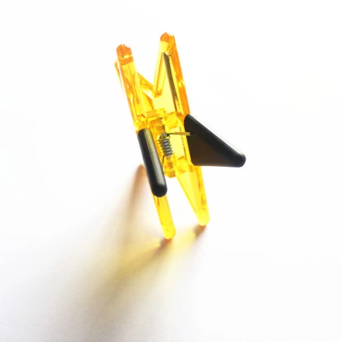 Best selling household refrigerator plastic strong magnetic refrigerator magnetic paper clip