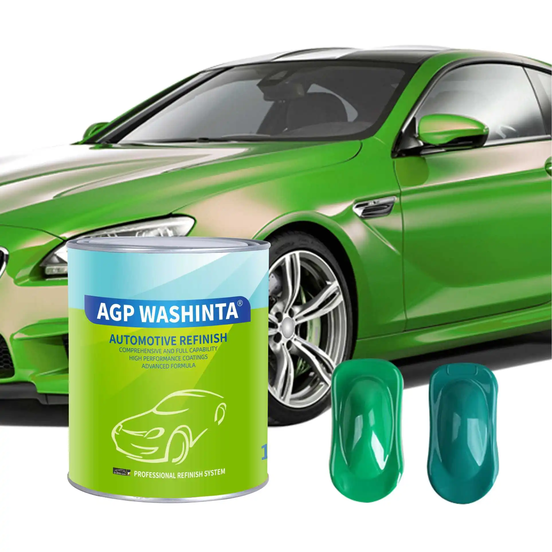 2K Automotive Harden Painting International Black Car Paint Colors Auto Repair Paint