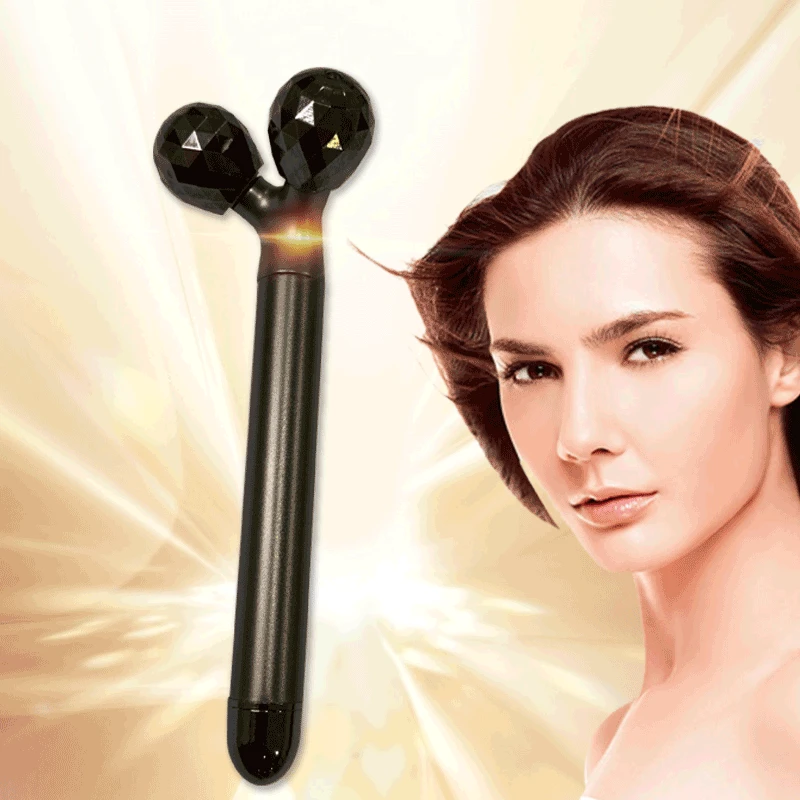 Diy Hot and Cold Vibrating Women Muscle Lifting Face Ems Eye Beauty bar Facial Massage Skin Care