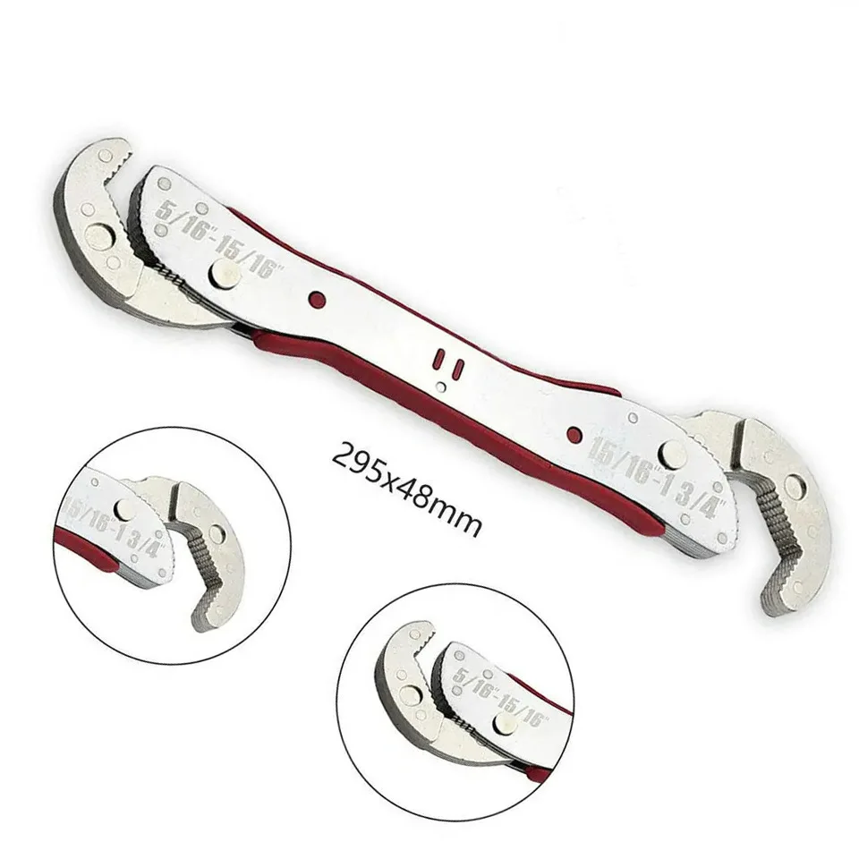 Zhixin Multi-function Universal Adjustable auto-ratcheting reversible ratchet pop socket combination & pipe gear-wrench set