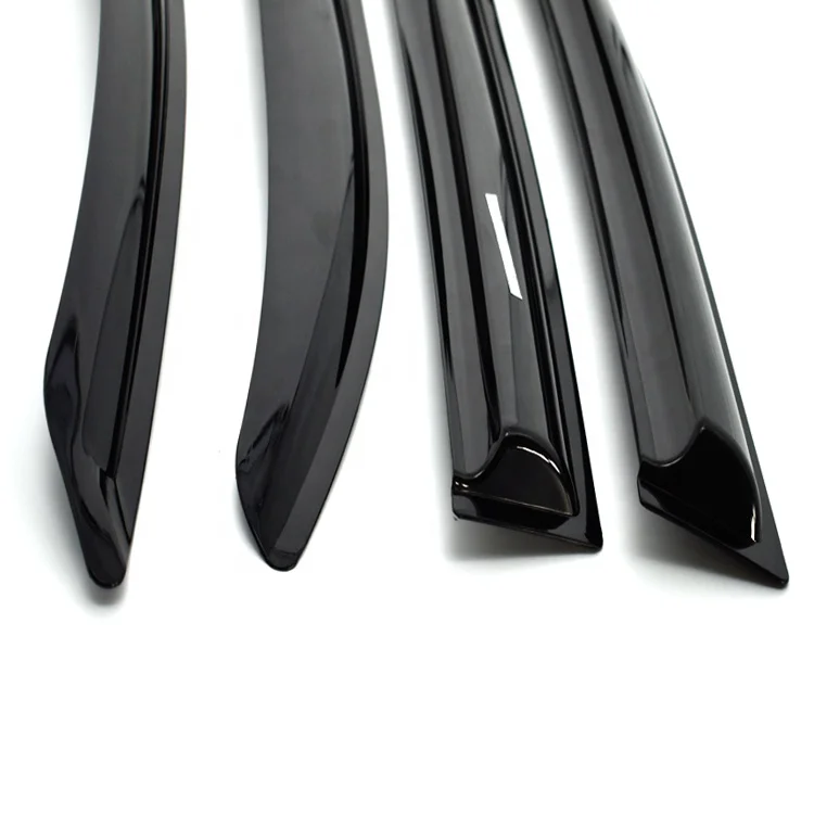 Car Exterior Decoration Vent Visor Wind Breaker Rain Sun Guard Wind Deflector Door Visor Window Visor For Corolla 2003