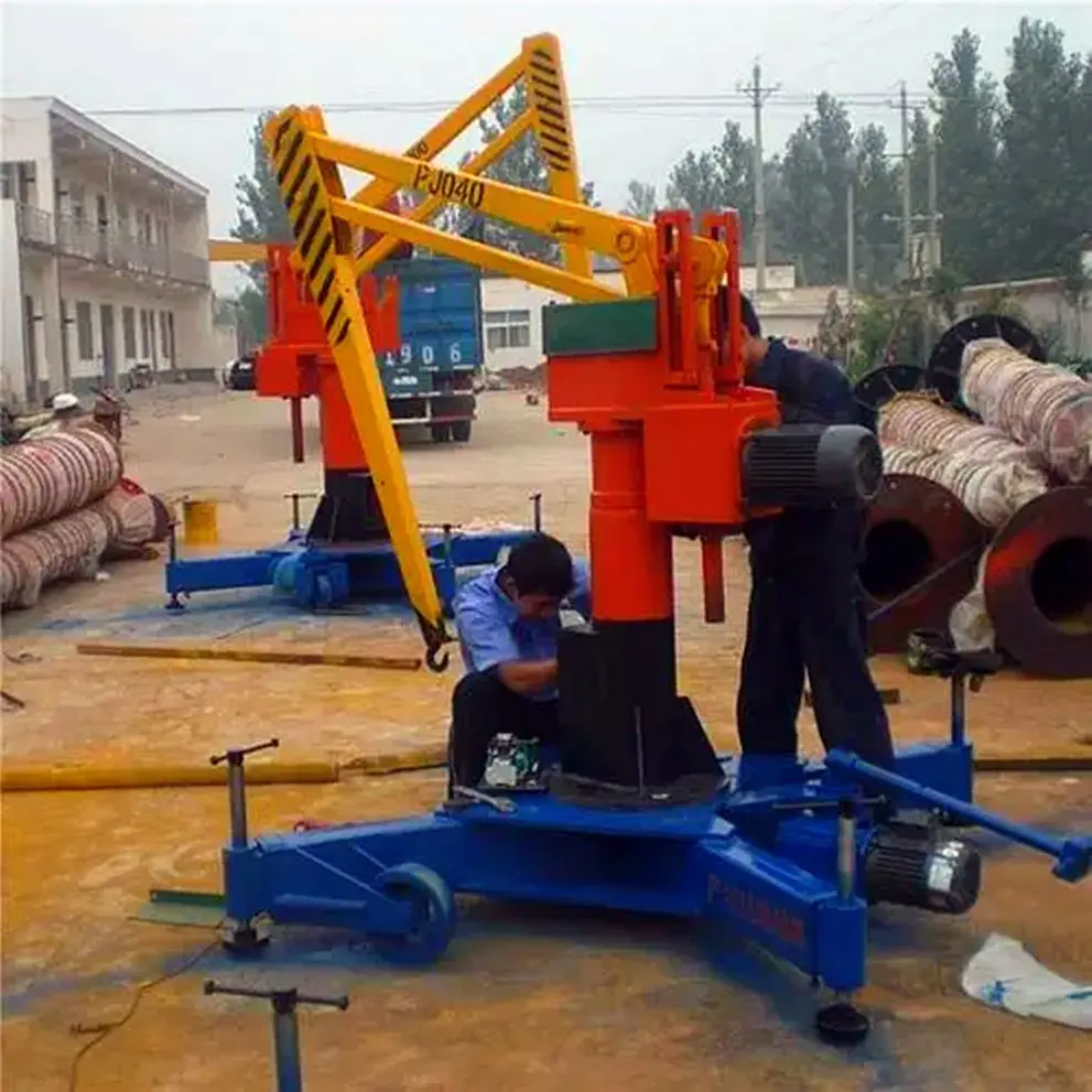 Workshop Handling Equipment Hydraulic Trade Jib Cranes 500kg Crane Price