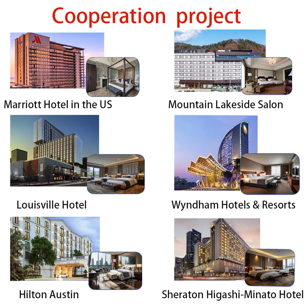 Premium Hotel Furniture Supplier Five Star Luxury Hotel Furniture Wood Furniture  Hotel Bedroom Sets