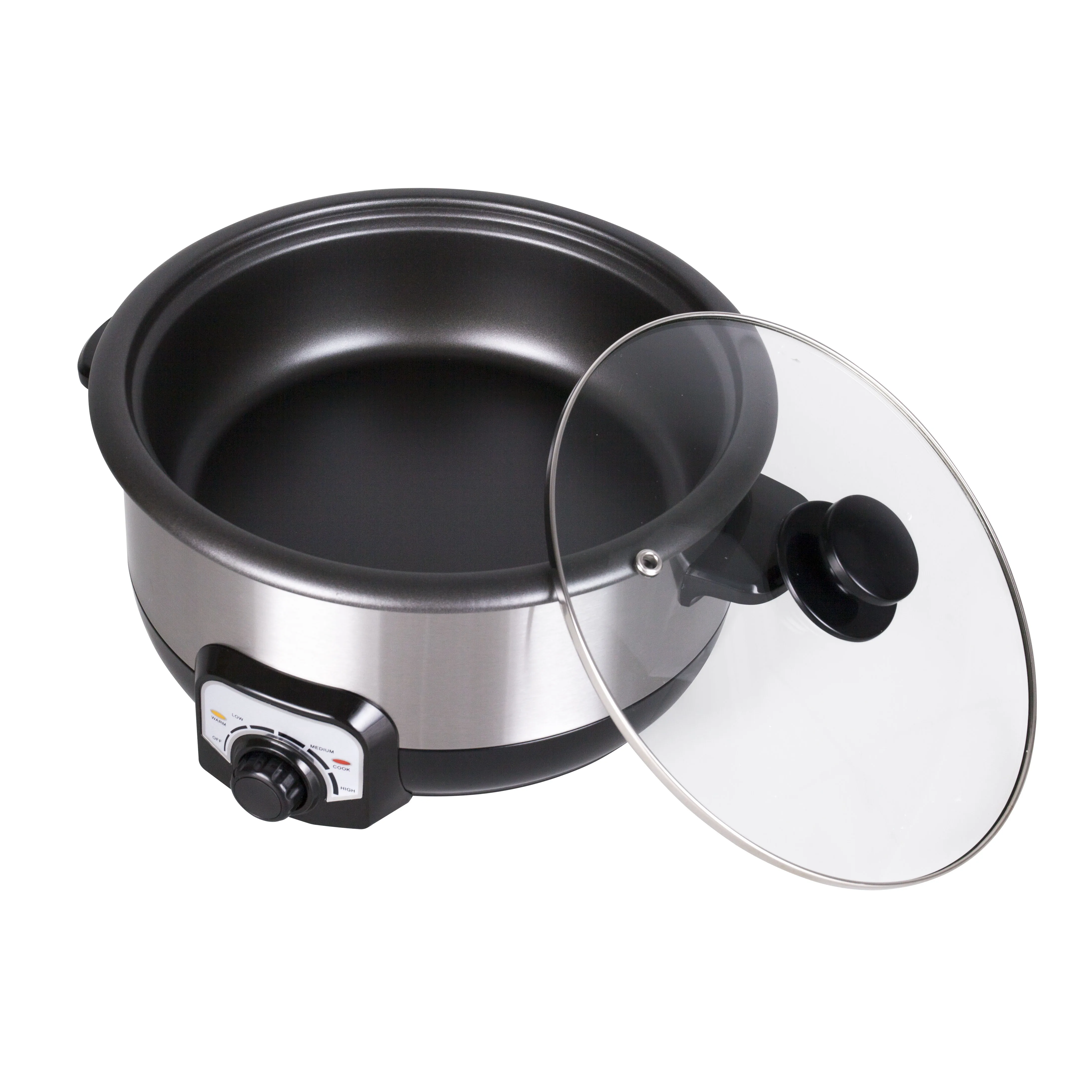 3l electric stainless steel multi cooker with hot pot function hot pot multi cooker china with CB certificate
