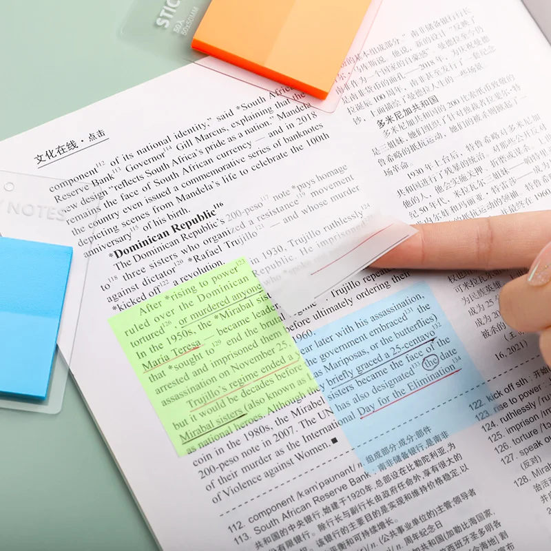 waterproof cheap coloring custom sticky notes