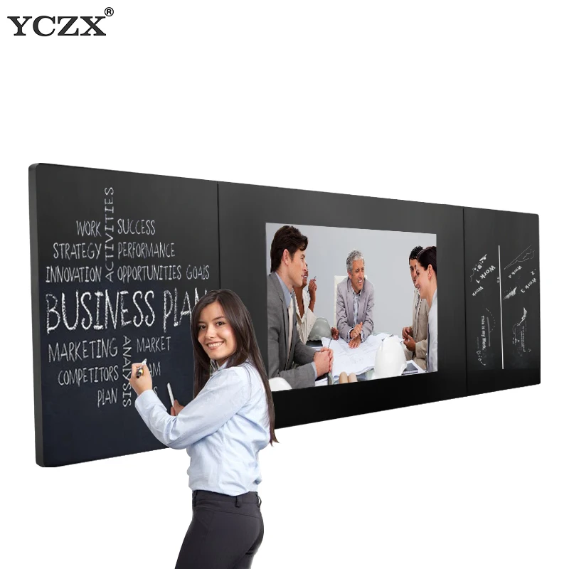 75 inch 4K multi touch screen panel for laptop  interactive flat panel class interactive whiteboard for smart classrooms