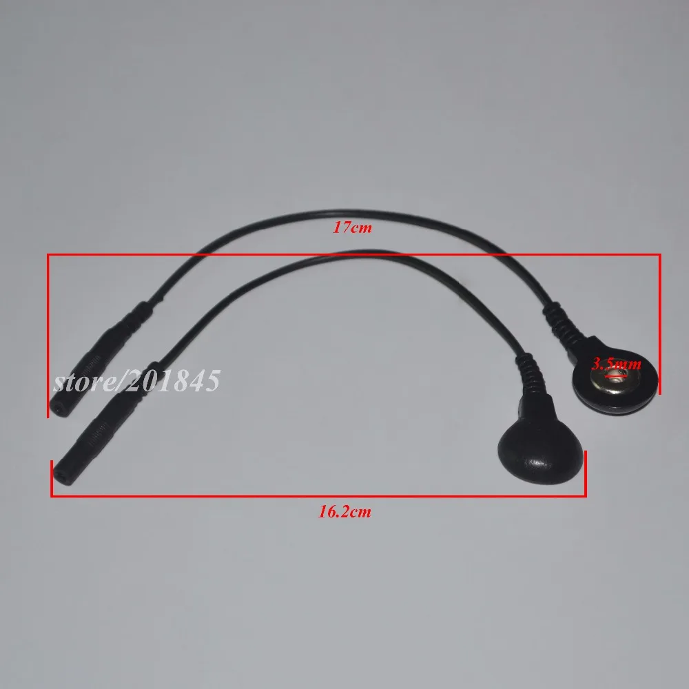 Electrode Lead Wires/DC Head 2.0mm Snap cables for TENS machine