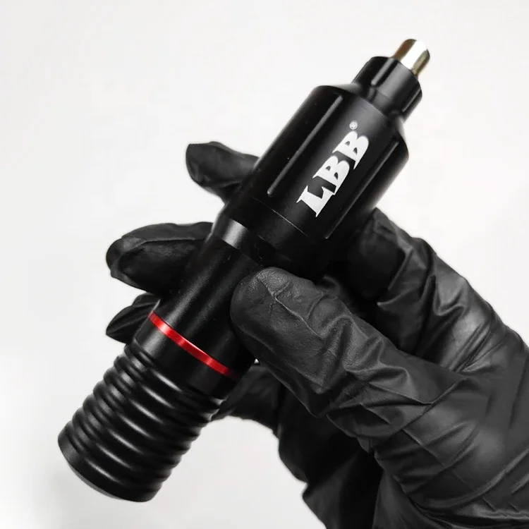 LBB Tattoo Pen Machine Professional Tattoo Equipment Supply Mabuchi II Motor RCA Regular Tattoo Short Pen Machine