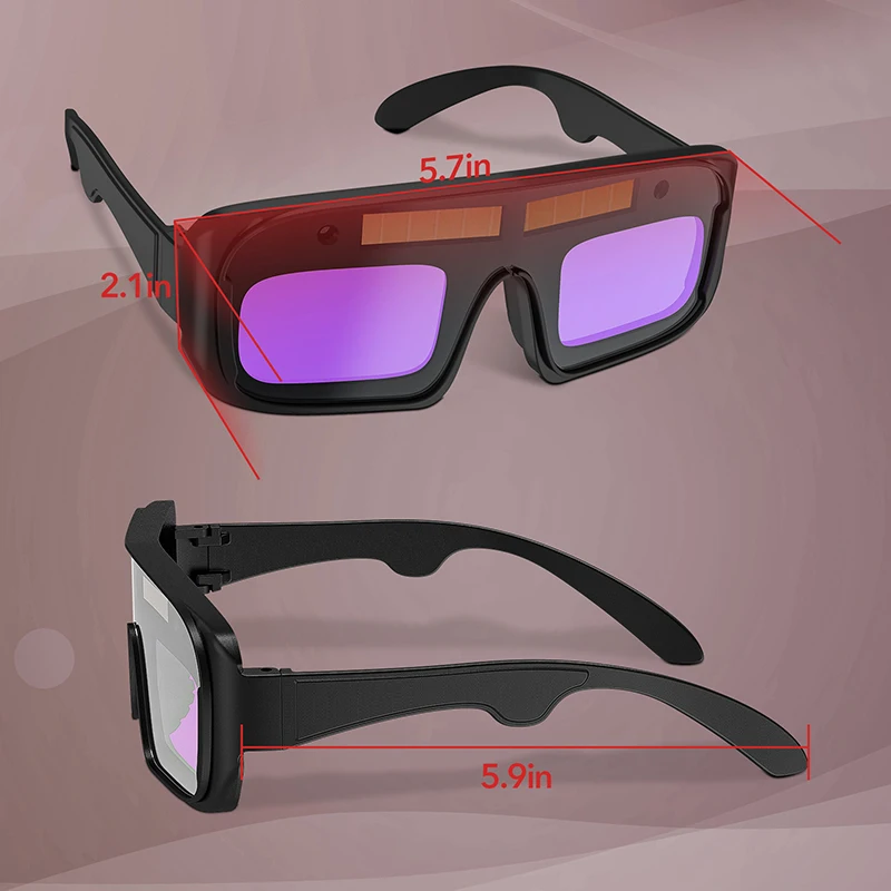 TRQ Factory Production of protective Solar Auto-darkening welding glasses welding goggles