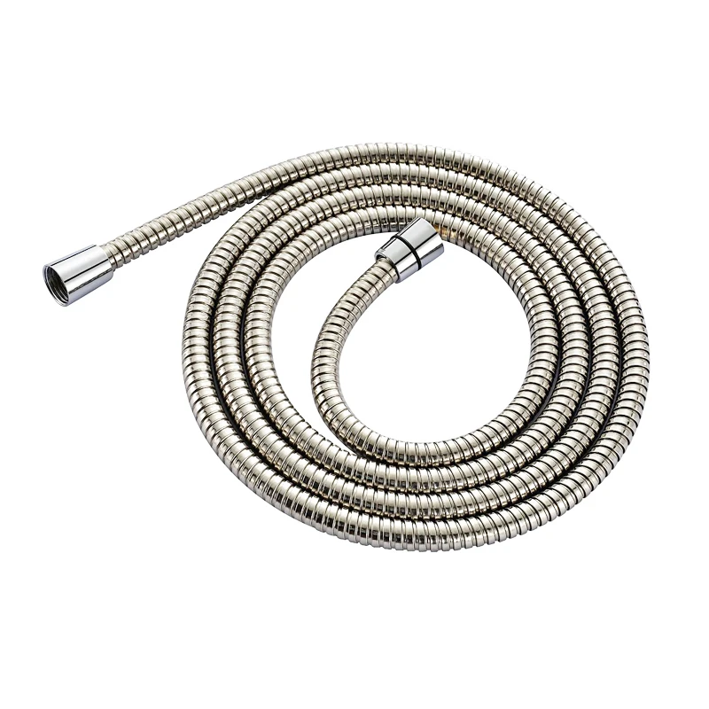 
2 metre shower hose silver 304 stainless steel flexible shower hose 