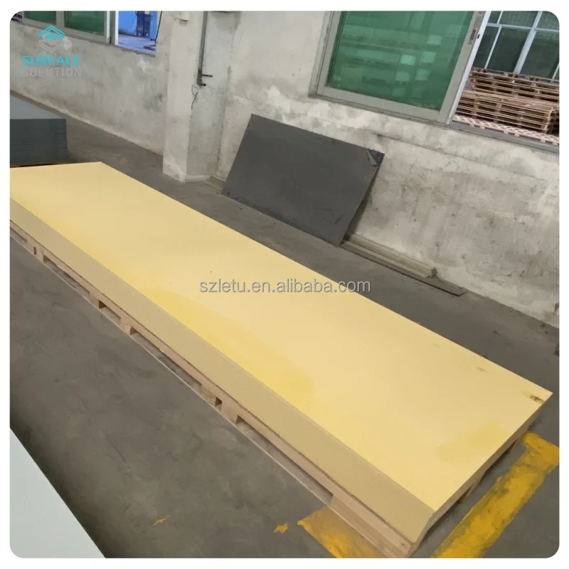 100% Acrylic Solid Surface 6-30mm LG Solid Surface Marble Sheet for Kitchen Top and Vanity Top