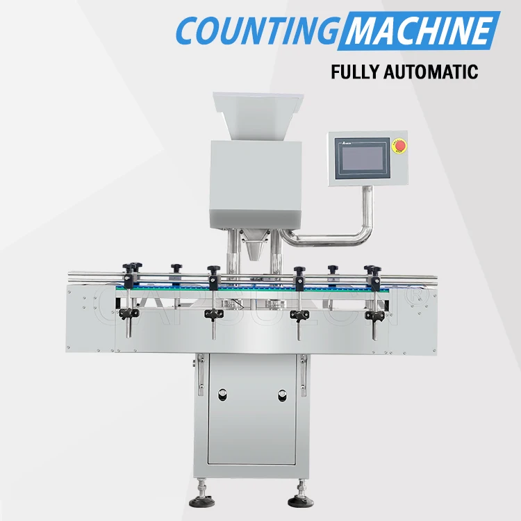 Tabletop Small Automatic Fish Oil Soft Gelatin Capsule Tablet Counting Bottling Machine For Tablets Pill Capsules