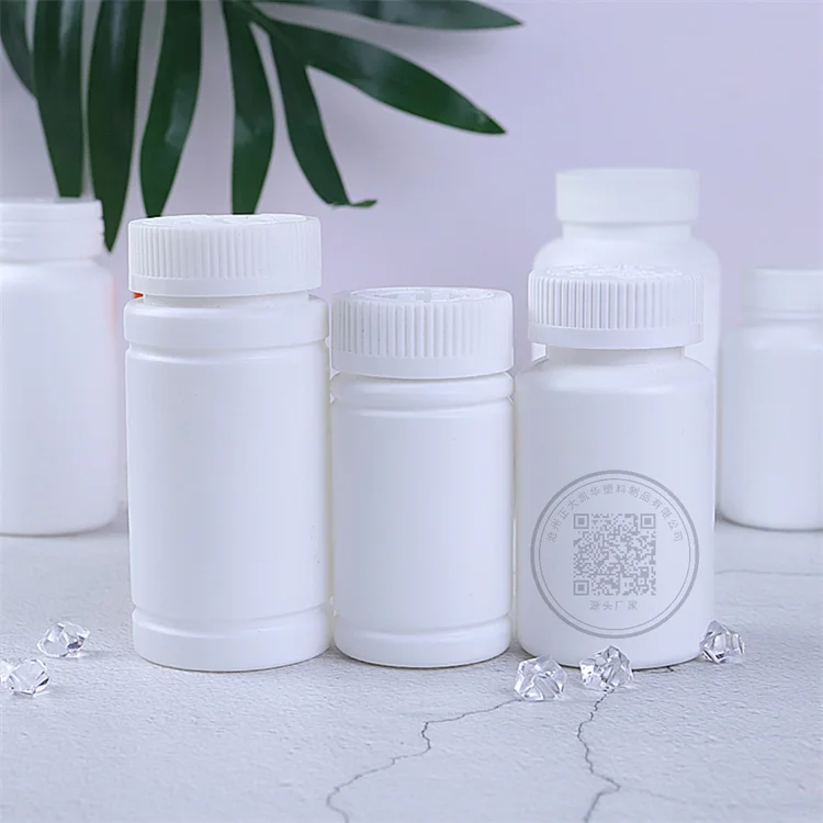 Wholesale 15g 20g 30g 40g 60g 80g100g 120g 150g 250g HDPE Plastic Empty Medical Pills Bottles