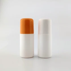 50ml Plastic Deodorant Eco Packaging Roll On Bottle Made of 50% PCR