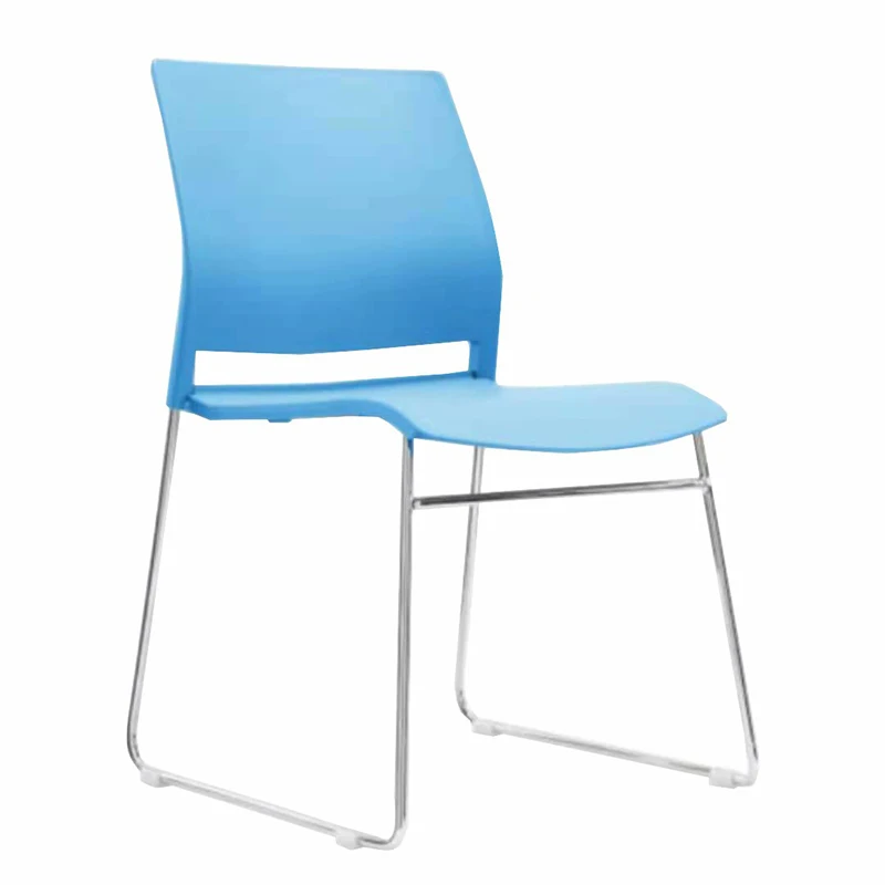 Modern Design Commerical Furniture Plastic Visitor Chair Stackable Conference Training Chair