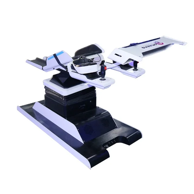 Virtual Realty airplane flying machine 9D VR Flight simulator cockpit for sale