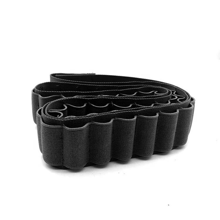 High Quality Nylon Adjustable Strap Plastic Buckle Buttstock Hunting Shooting equitment  Ammo Bag
