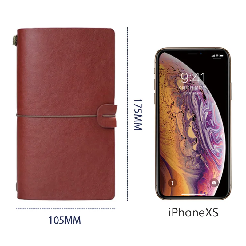 Paul Cezanne New Wholesale Mini Leather Cover Journal Planner Organizer A6 Spiral Diary Notebook Gift for Women Girls