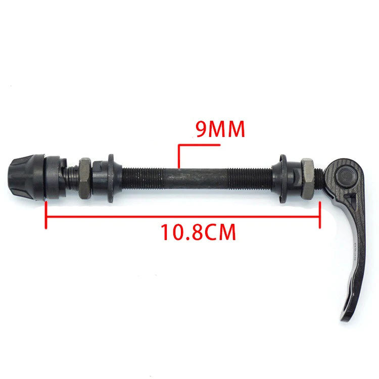 MTB Bicycle Quick Release Hub, Road Mountain Bike Front & Rear Axle Hollow Shaft Set with Standard Spacing