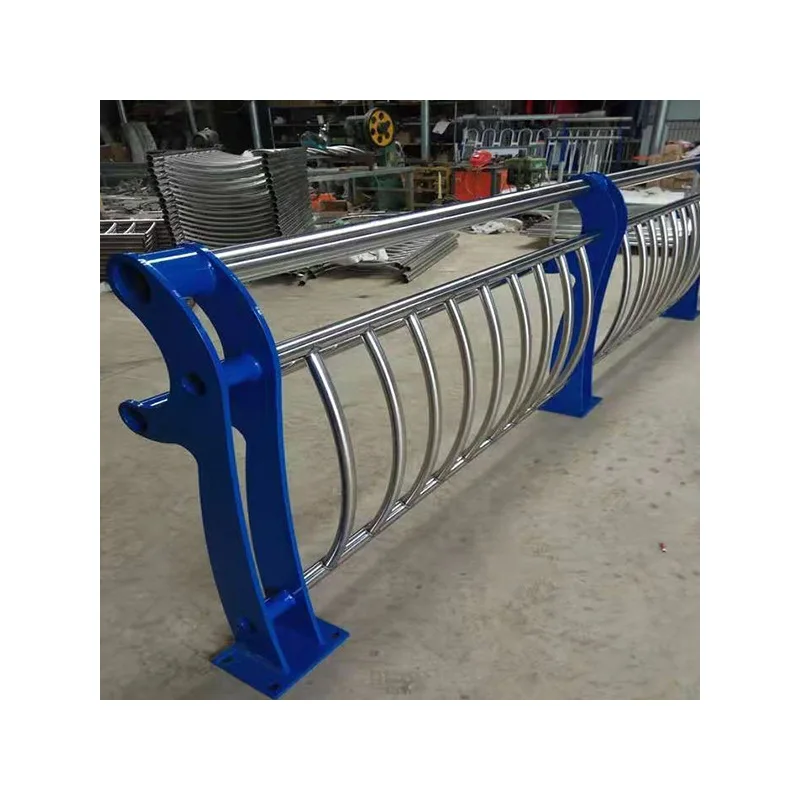 China Hot Dipped Galvanized Pedestrian And Walkway Stainless Steel Bridge Railing/guardrail For Pedestrian Walkways, Bridges