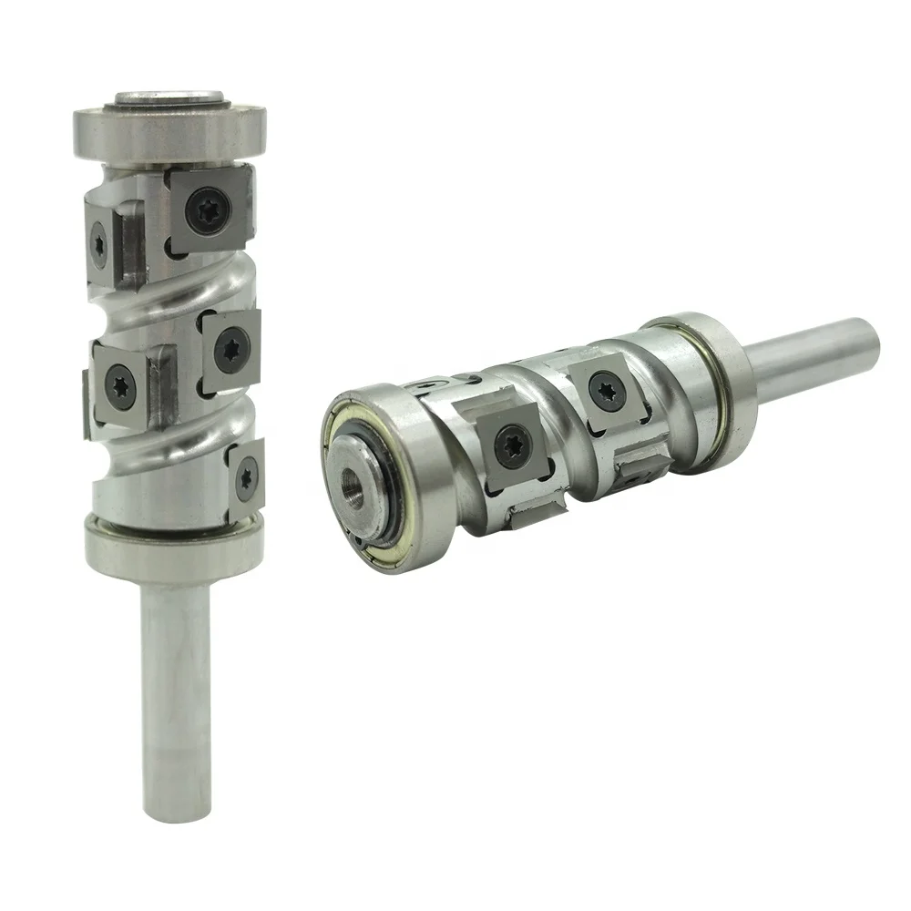 12.7mm 12mm 1/2' Shank spindle cutter for solid wood edge trimming end mill spoilboard surfacing Carbide CNC Router Bits