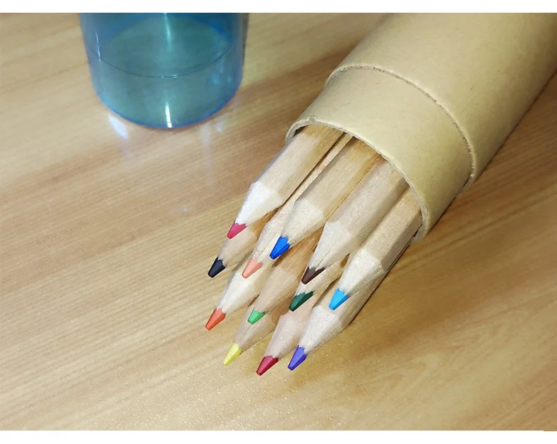 Portable and compact, the colour is intense and does not smudge mini  Colour Pencils for hotel restaurant