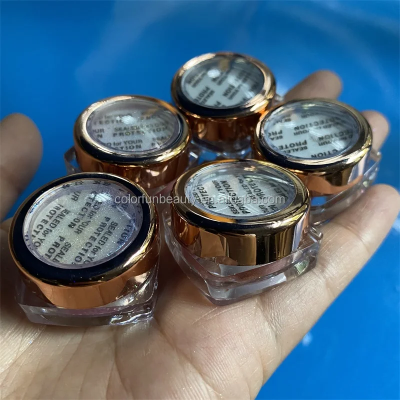 Maquillaje cruelty free duochrome eyeshadow pressed pigment holographic eyeshadow pigment private label